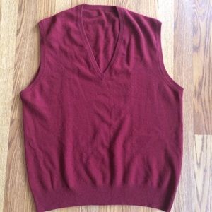 vintage angora sweater vest